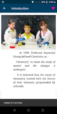 Chemistry android App screenshot 6